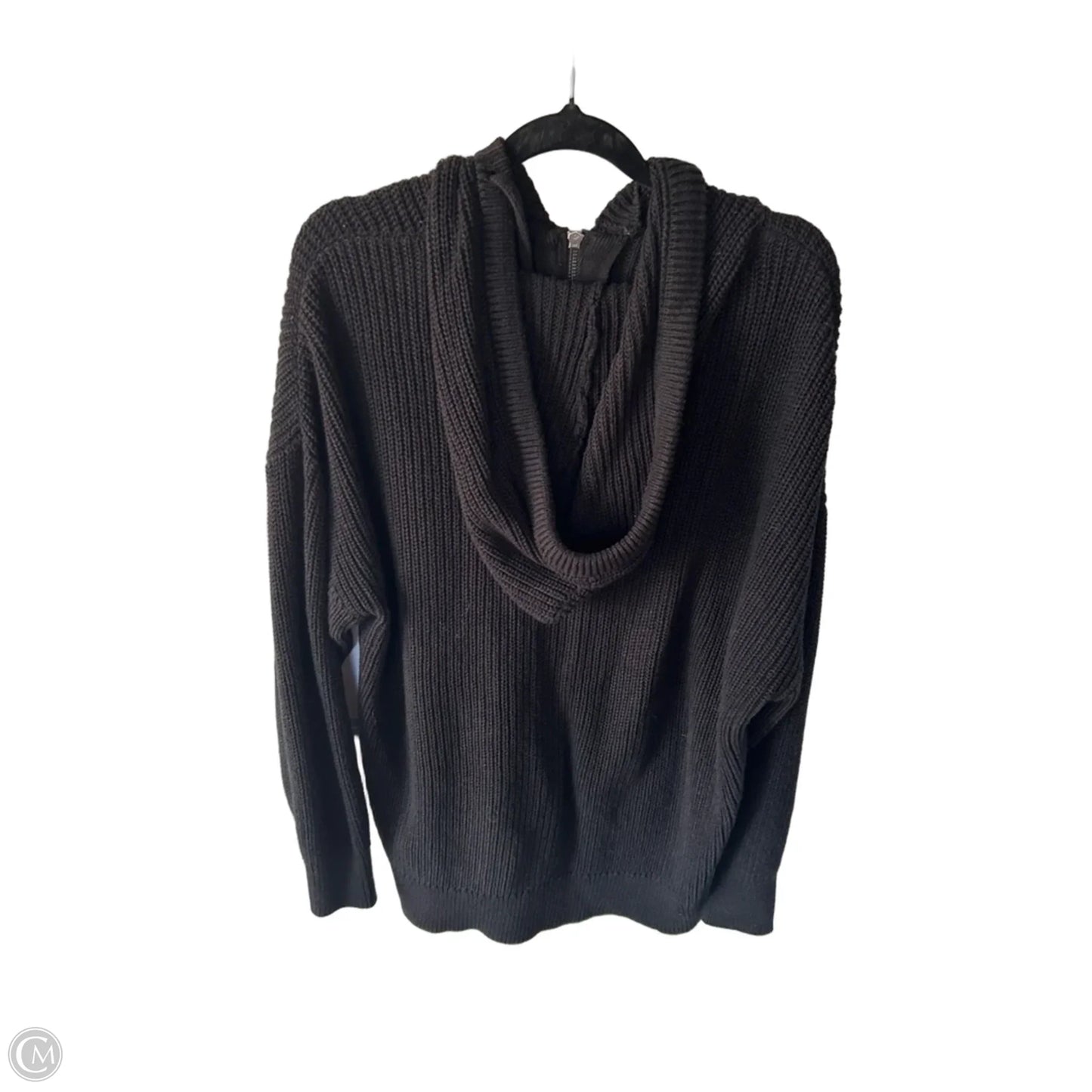 Sweater Cardigan By Torrid In Black, Size: M