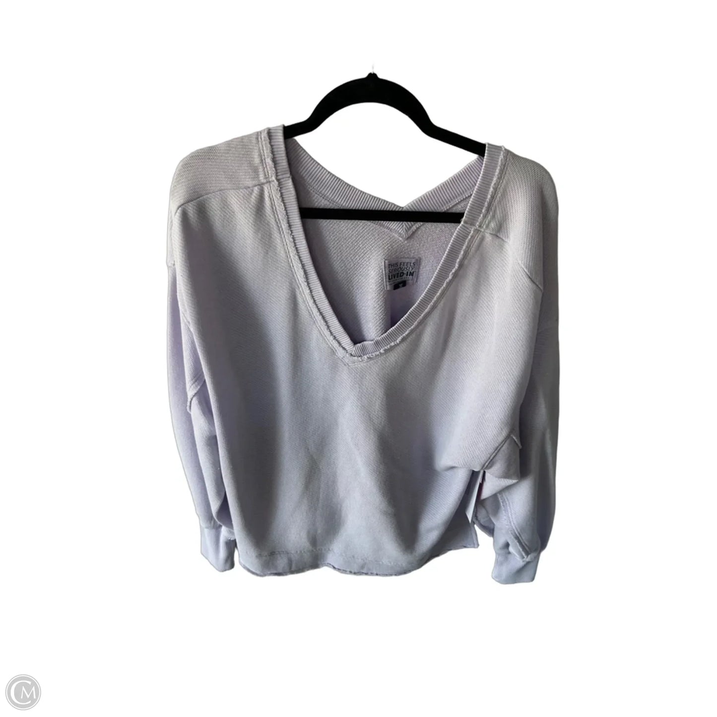 Sweatshirt Crewneck By American Eagle In Purple, Size: S