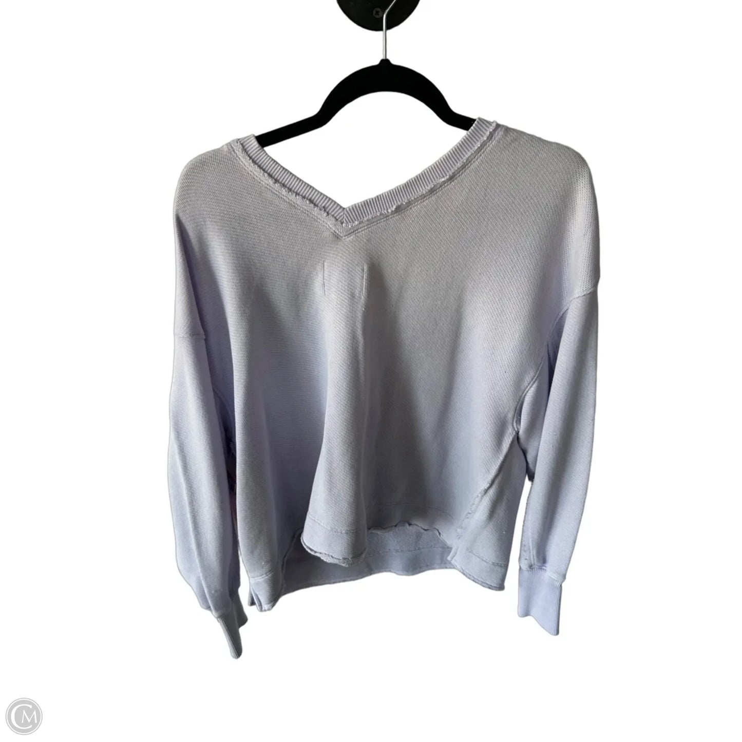 Sweatshirt Crewneck By American Eagle In Purple, Size: S