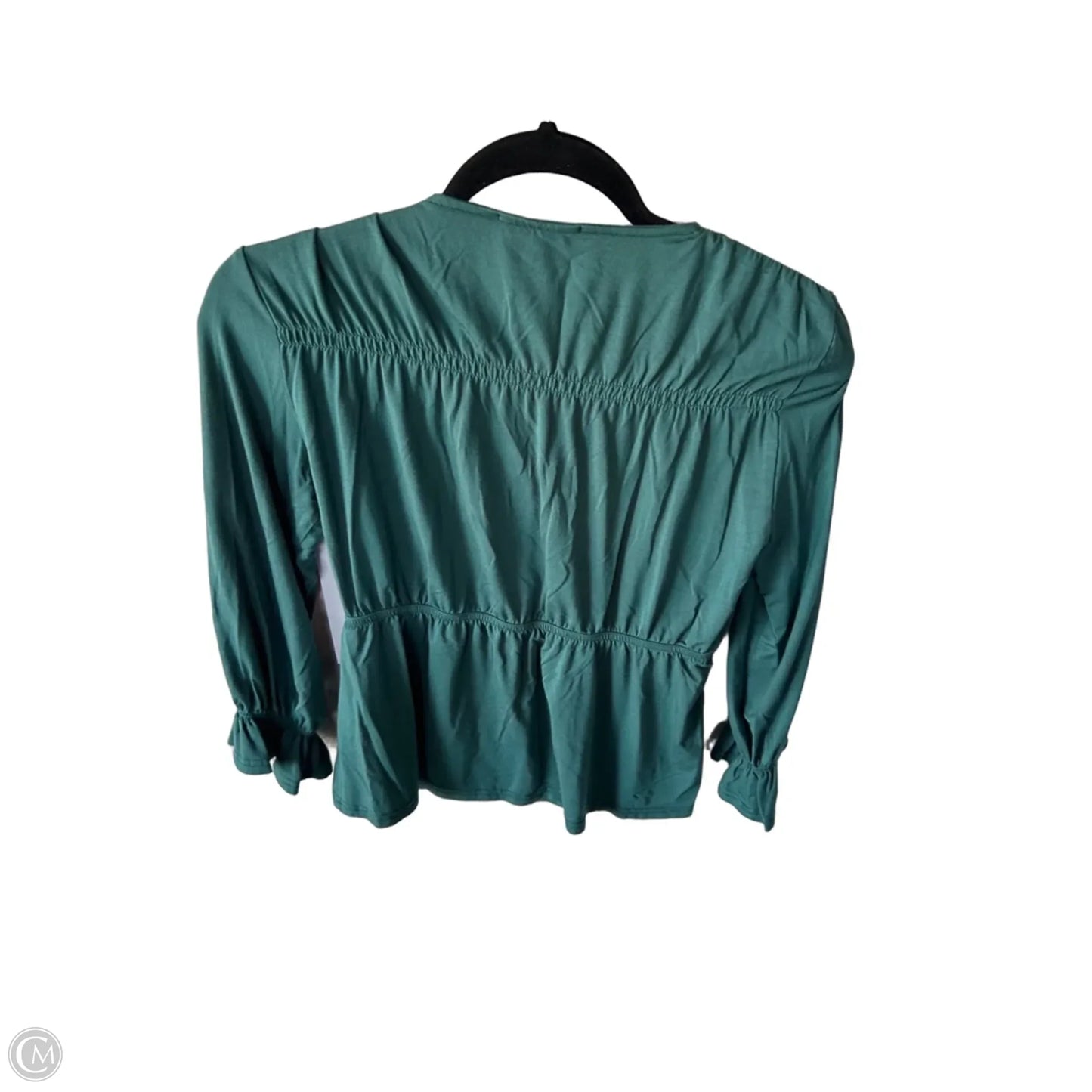 Top 3/4 Sleeve By Clothes Mentor In Green, Size: Xs