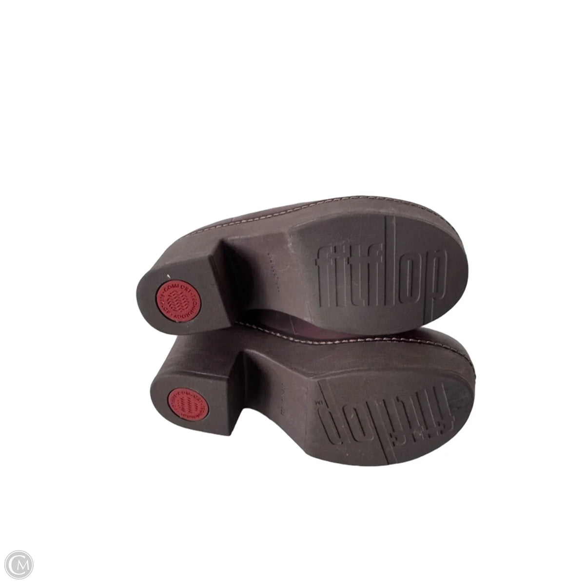 Boots Ankle Heels By Fitflop In Maroon, Size: 6
