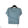 Top Short Sleeve Basic By Talbots In Blue, Size: L