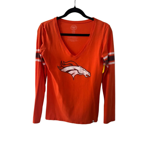 Top Long Sleeve Basic By 47 In Orange, Size: L