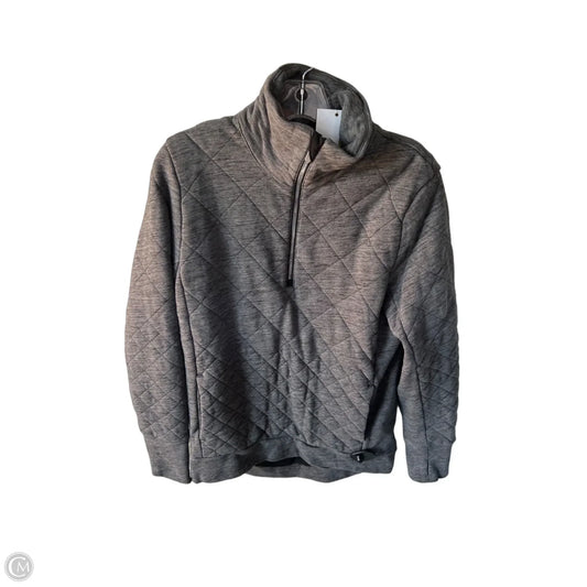 Sweatshirt Collar By Abercrombie And Fitch In Grey, Size: M