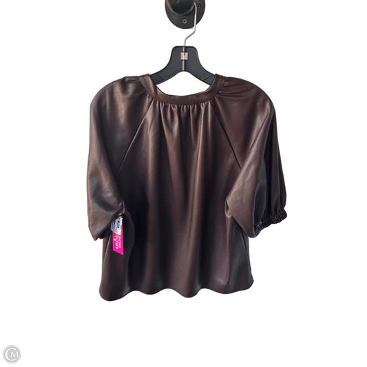 Top Short Sleeve By Marc New York In Purple, Size: M