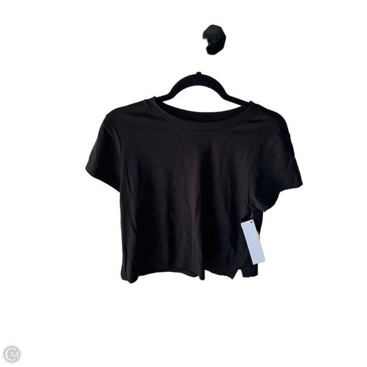 Top Short Sleeve Basic By Nicole Miller In Black, Size: M