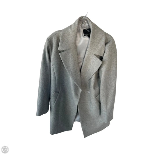Coat Peacoat By Banana Republic In Grey, Size: M