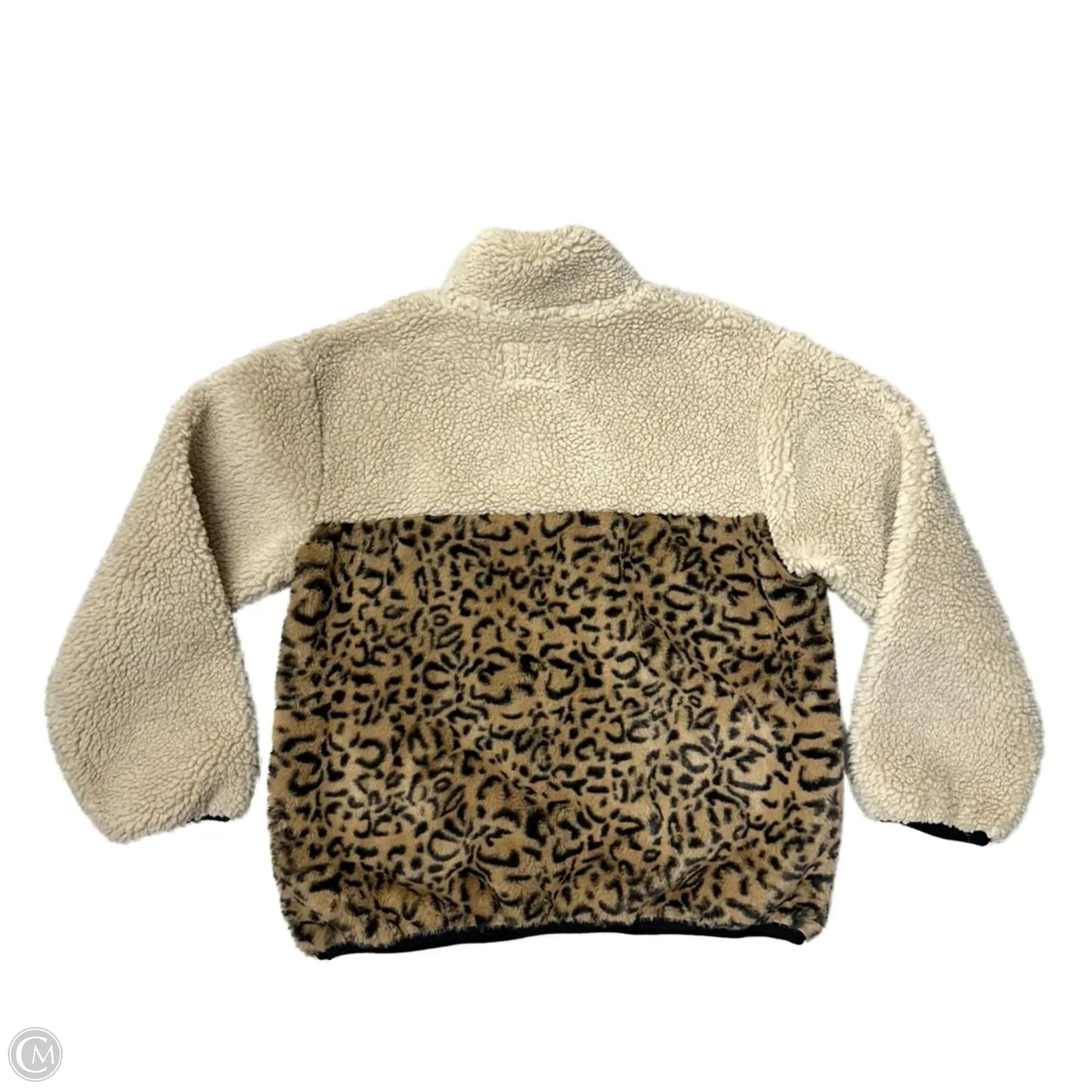 Jacket Faux Fur & Sherpa By Rails In Animal Print, Size: S