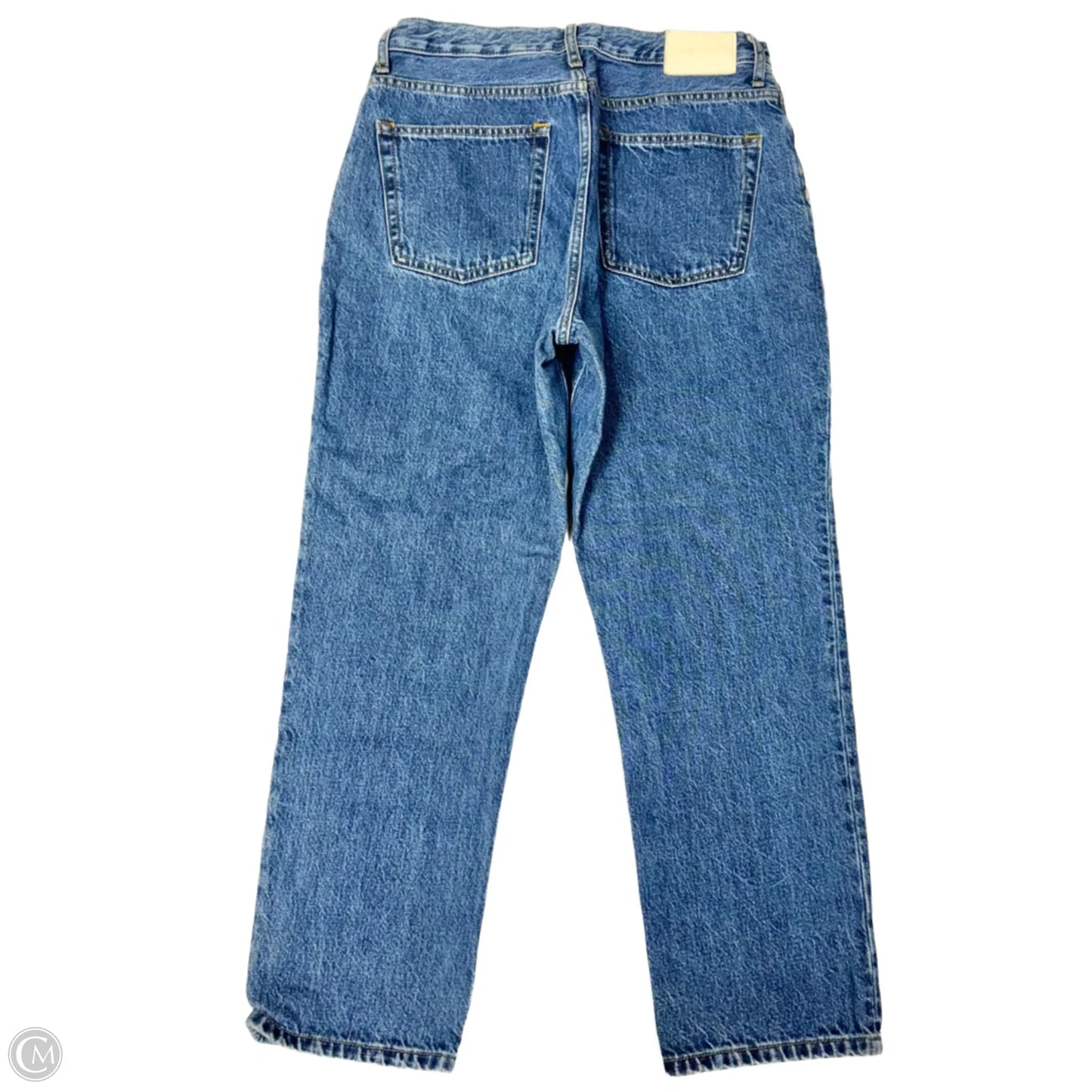 Jeans Straight By Everlane In Blue Denim, Size: 6