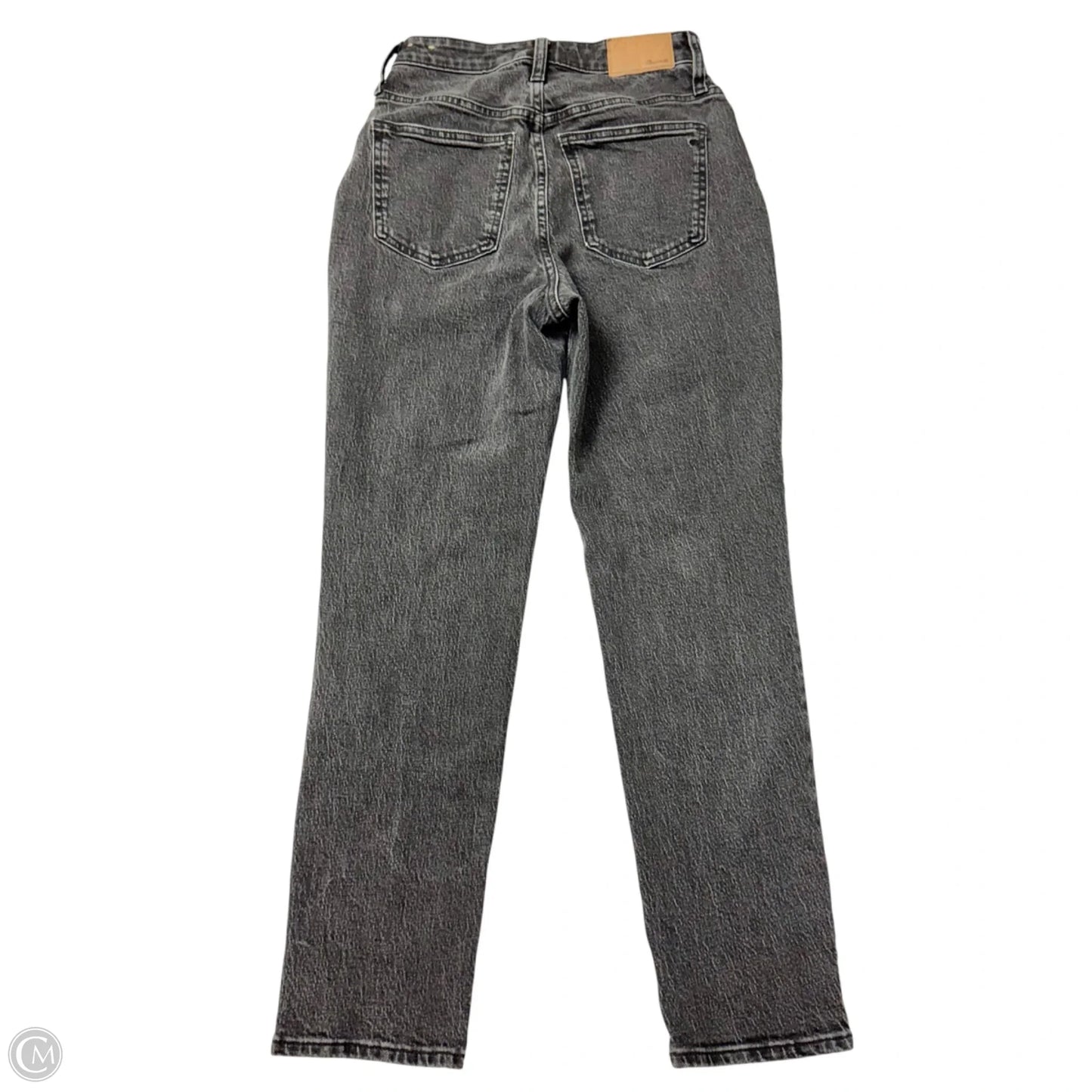Jeans Straight By Madewell In Grey Denim, Size: 2