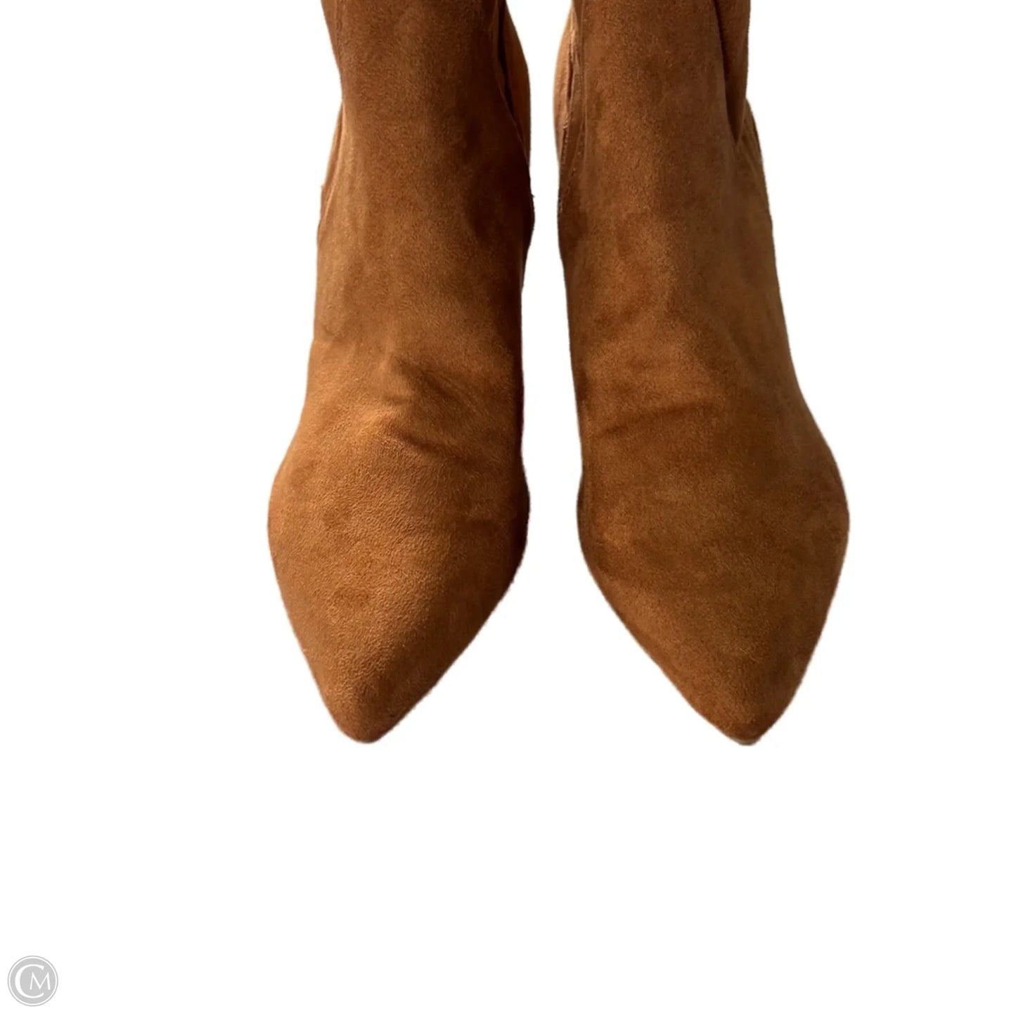 Boots Knee Heels By Marc Fisher In Tan, Size: 8