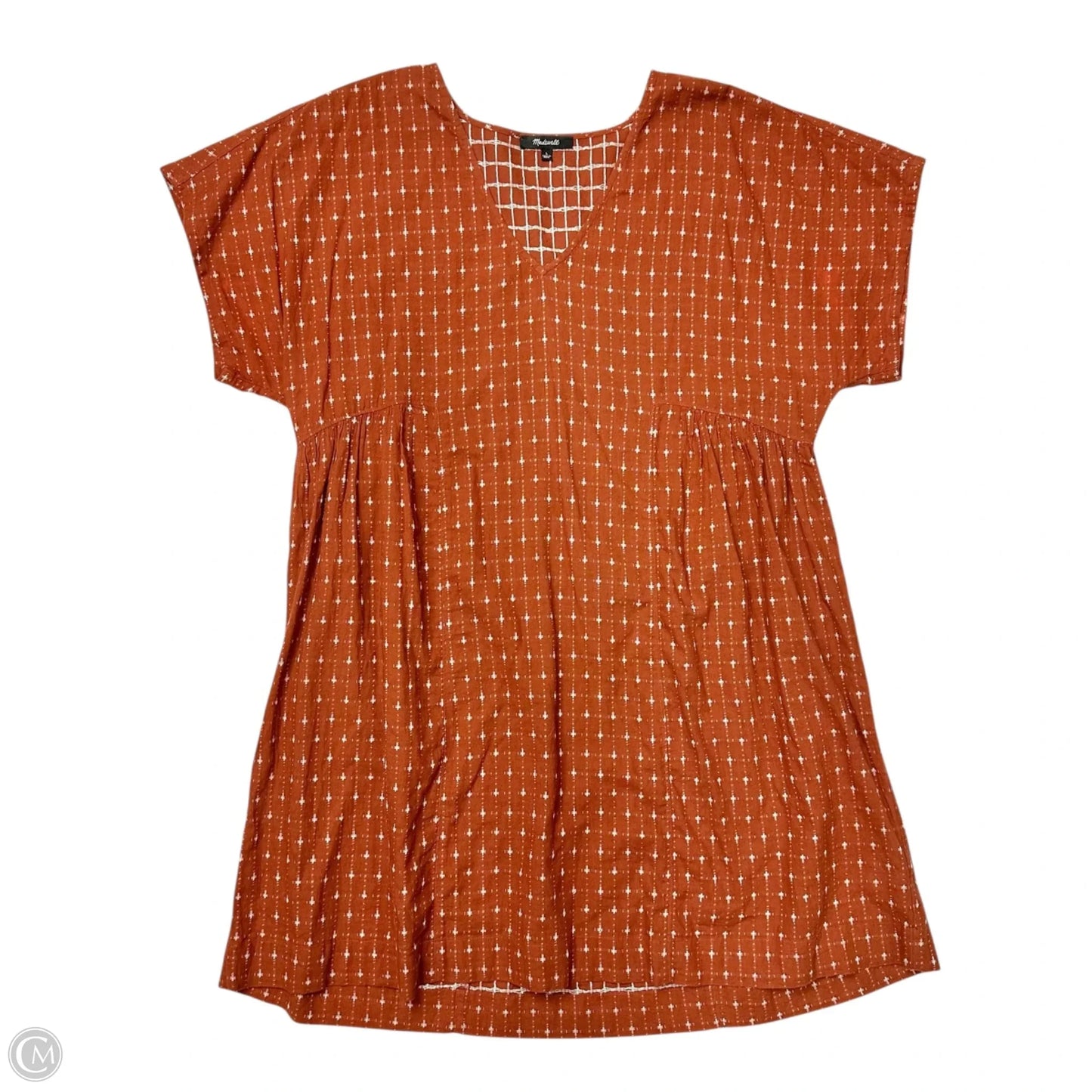 Dress Casual Short By Madewell In Orange, Size: L