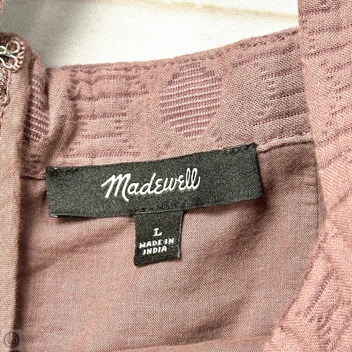Dress Casual Short By Madewell In Purple, Size: L