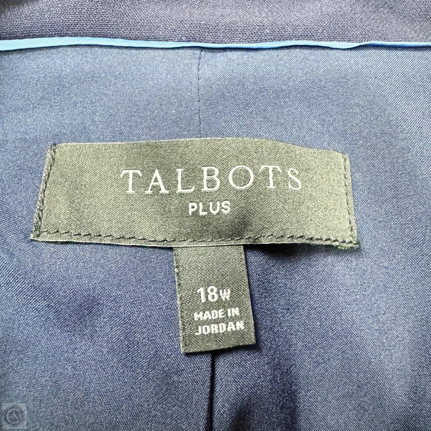 Blazer By Talbots In Navy, Size: 1x