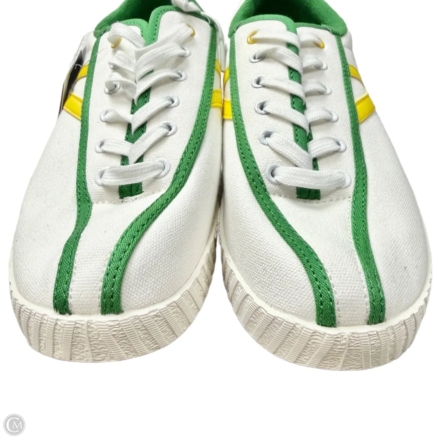 Shoes Sneakers By Tretorn In Green & White, Size: 9.5