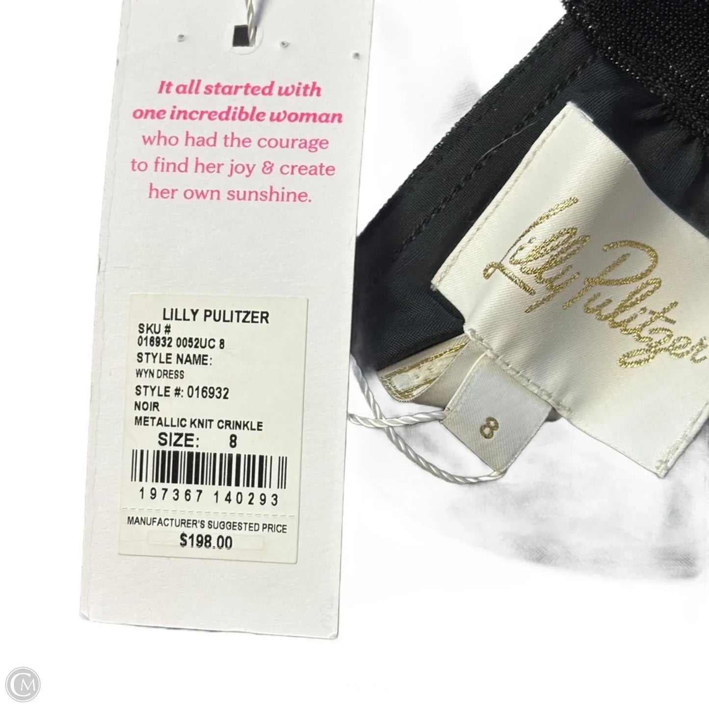 Dress Designer By Lilly Pulitzer In Black, Size: M