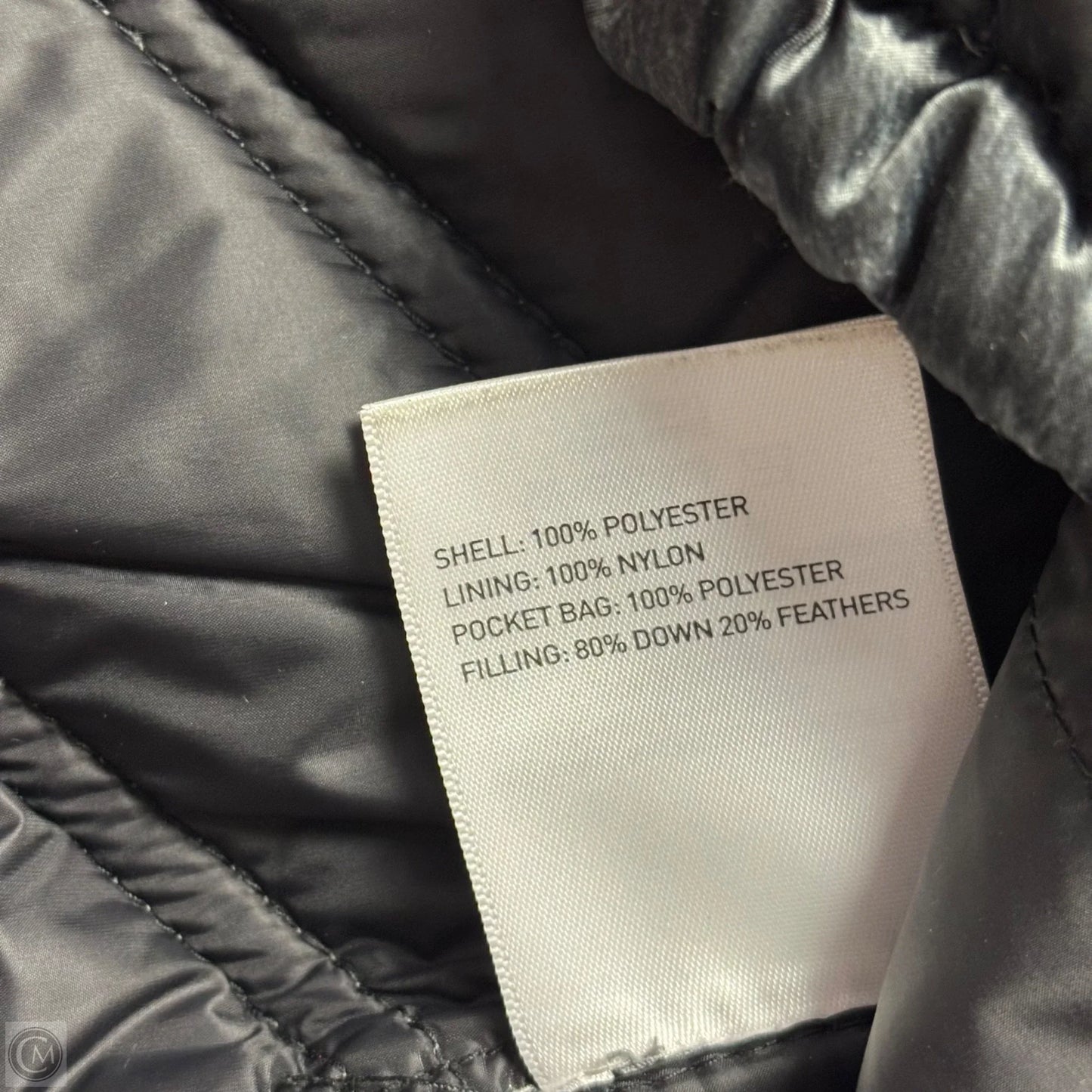 Jacket Puffer & Quilted By Laundry In Grey, Size: S