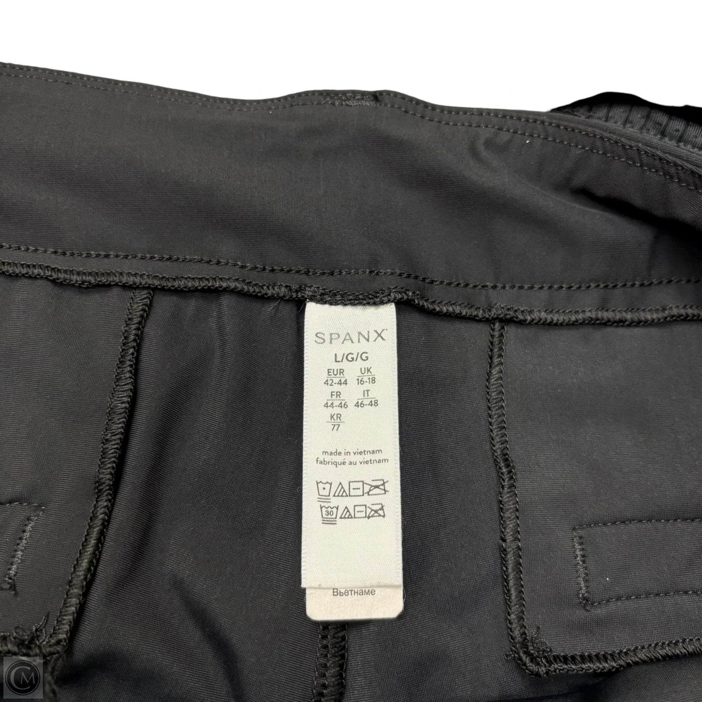 Athletic Shorts By Spanx In Black, Size: L