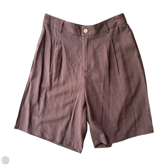 Shorts By Luv Amia In Brown, Size: L