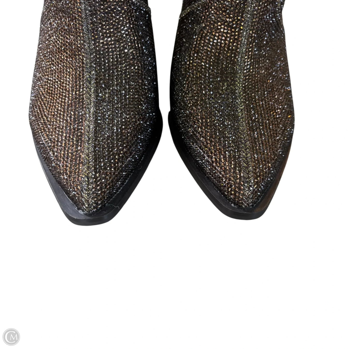 Boots Ankle Heels By Jessica Simpson In Bronze, Size: 8