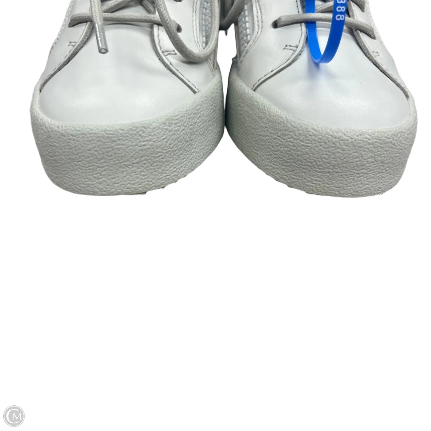 Shoes Luxury Designer By Giuseppe Zanotti In Grey, Size: 5