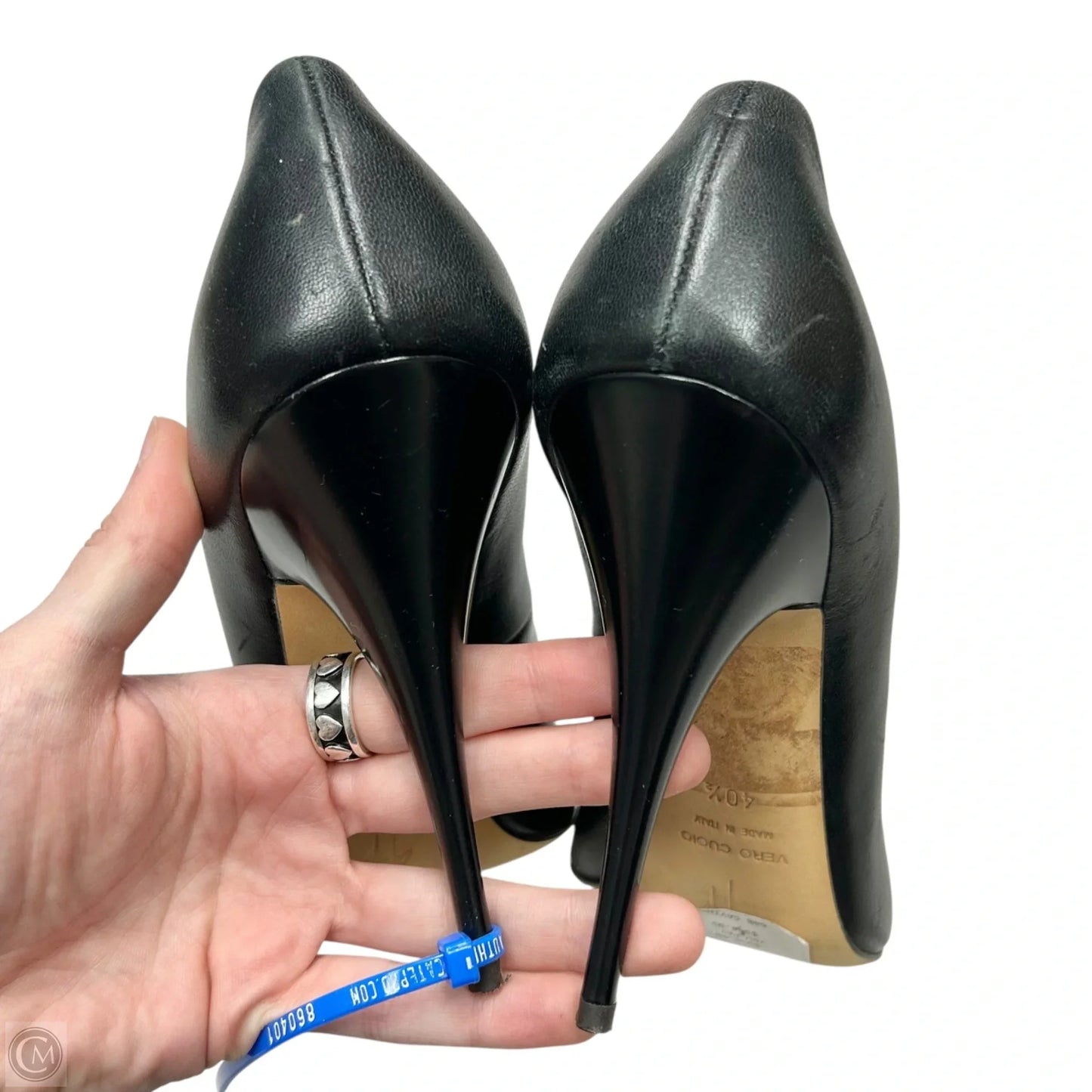 Shoes Luxury Designer By Giuseppe Zanotti In Black, Size: 9.5