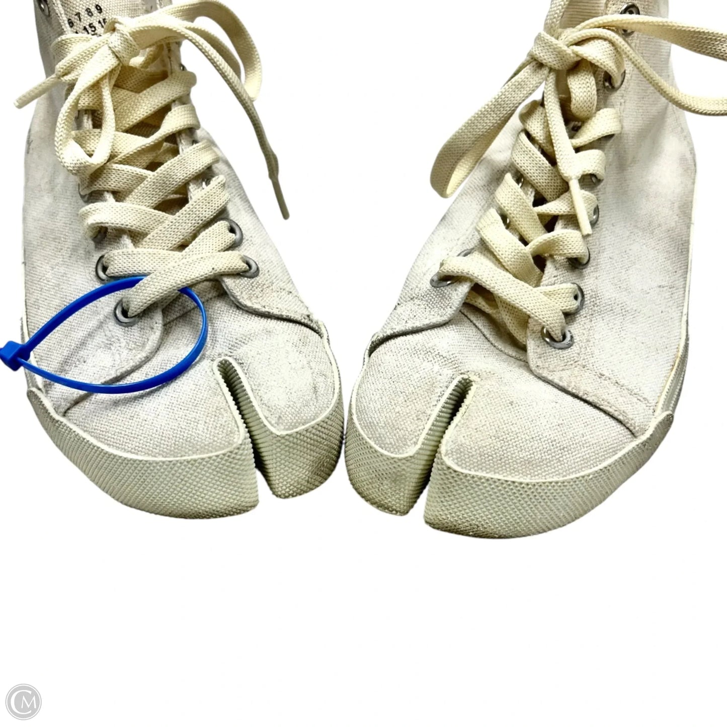 Shoes Luxury Designer By Maison Margiela In White, Size: 7