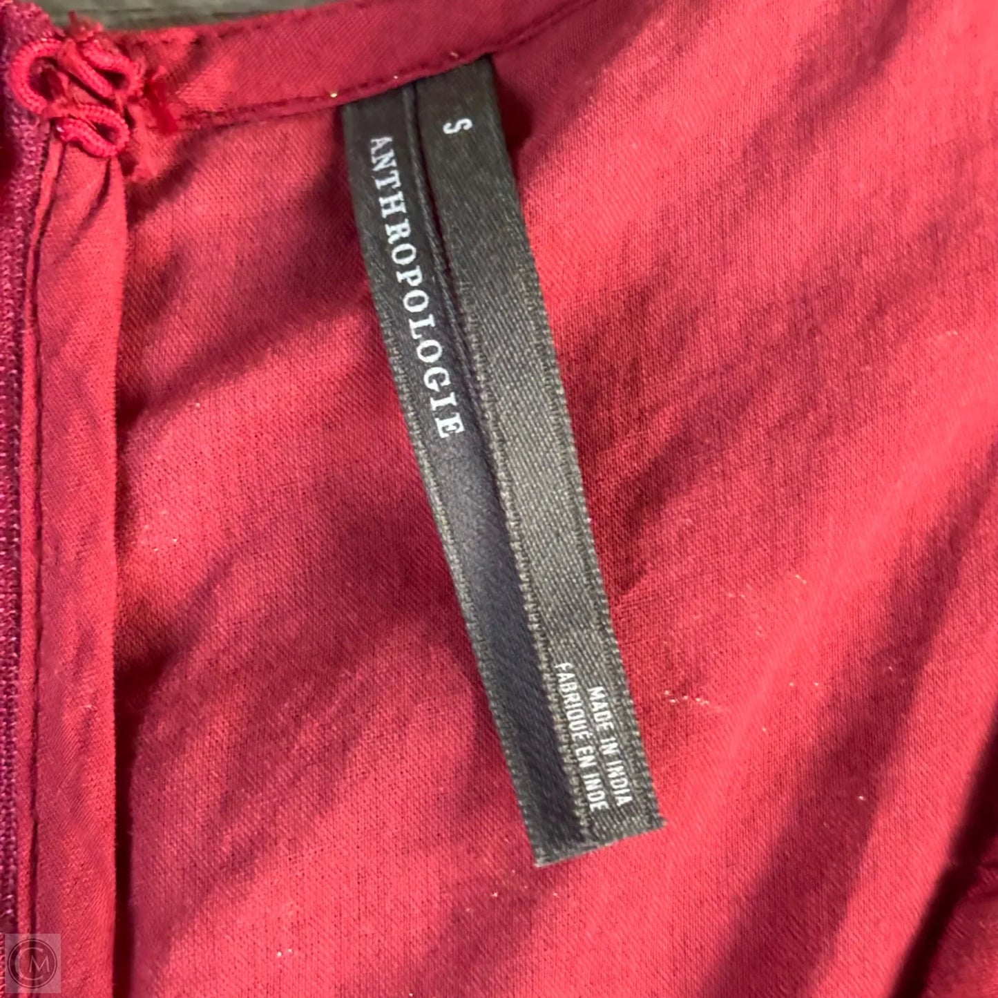 Dress Party Short By Anthropologie In Red, Size: S