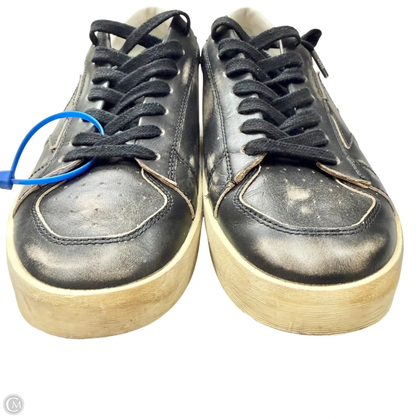 Shoes Luxury Designer By Golden Goose In Black, Size: 10.5