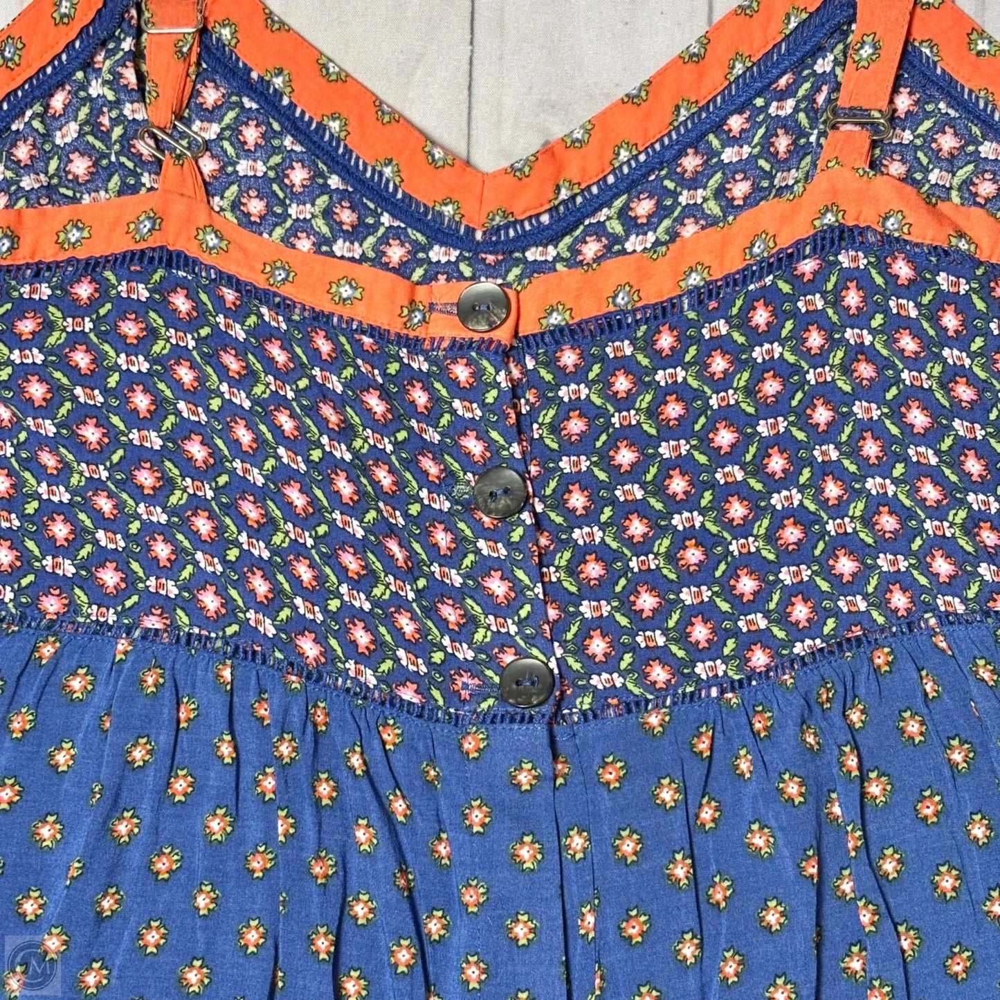 Jumpsuit By Anthropologie In Blue Denim, Size: Xs