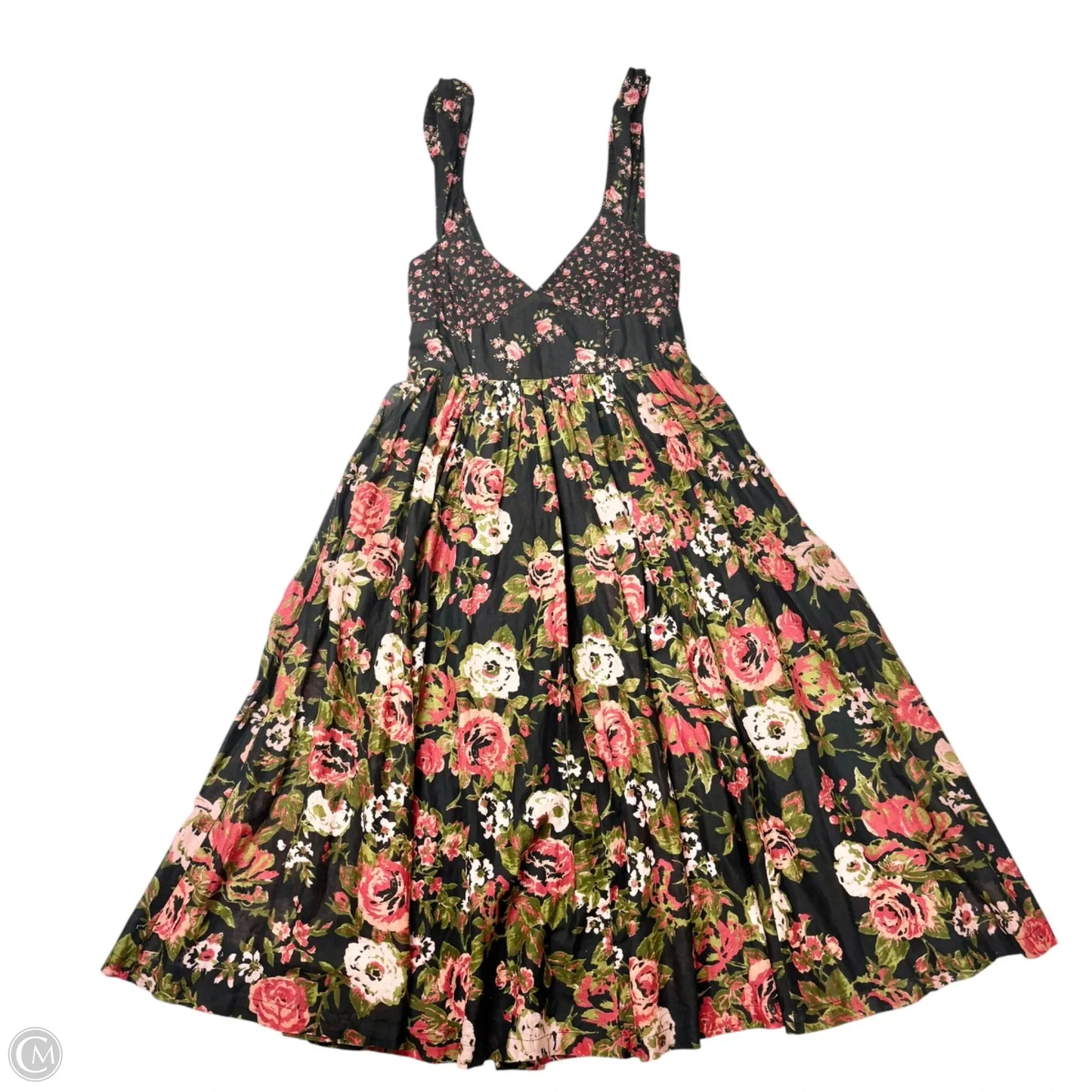 Dress Casual Maxi By Free People In Black & Red, Size: S