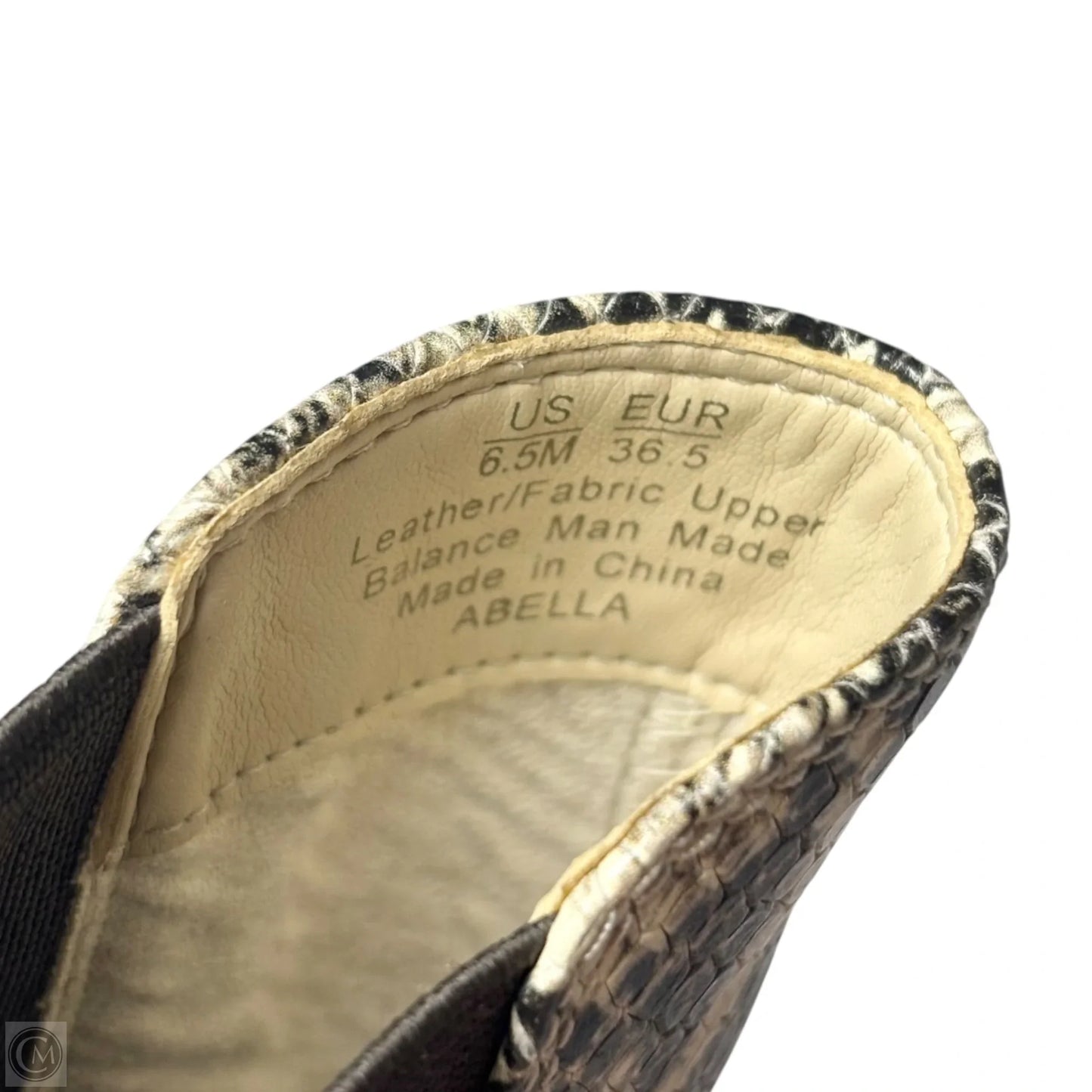 Boots Ankle Heels By Steve Madden In Tan, Size: 6.5