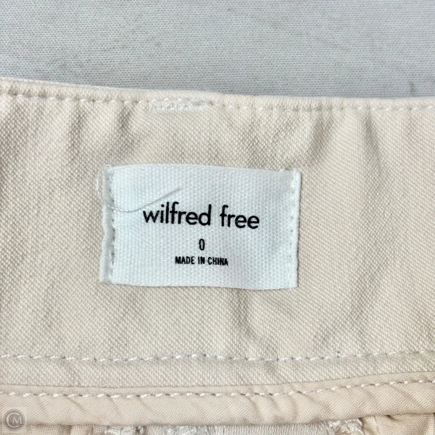 Pants Wide Leg By Wilfred In Cream, Size: 0