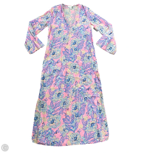 Dress Designer By Lilly Pulitzer In Pink & Purple, Size: S