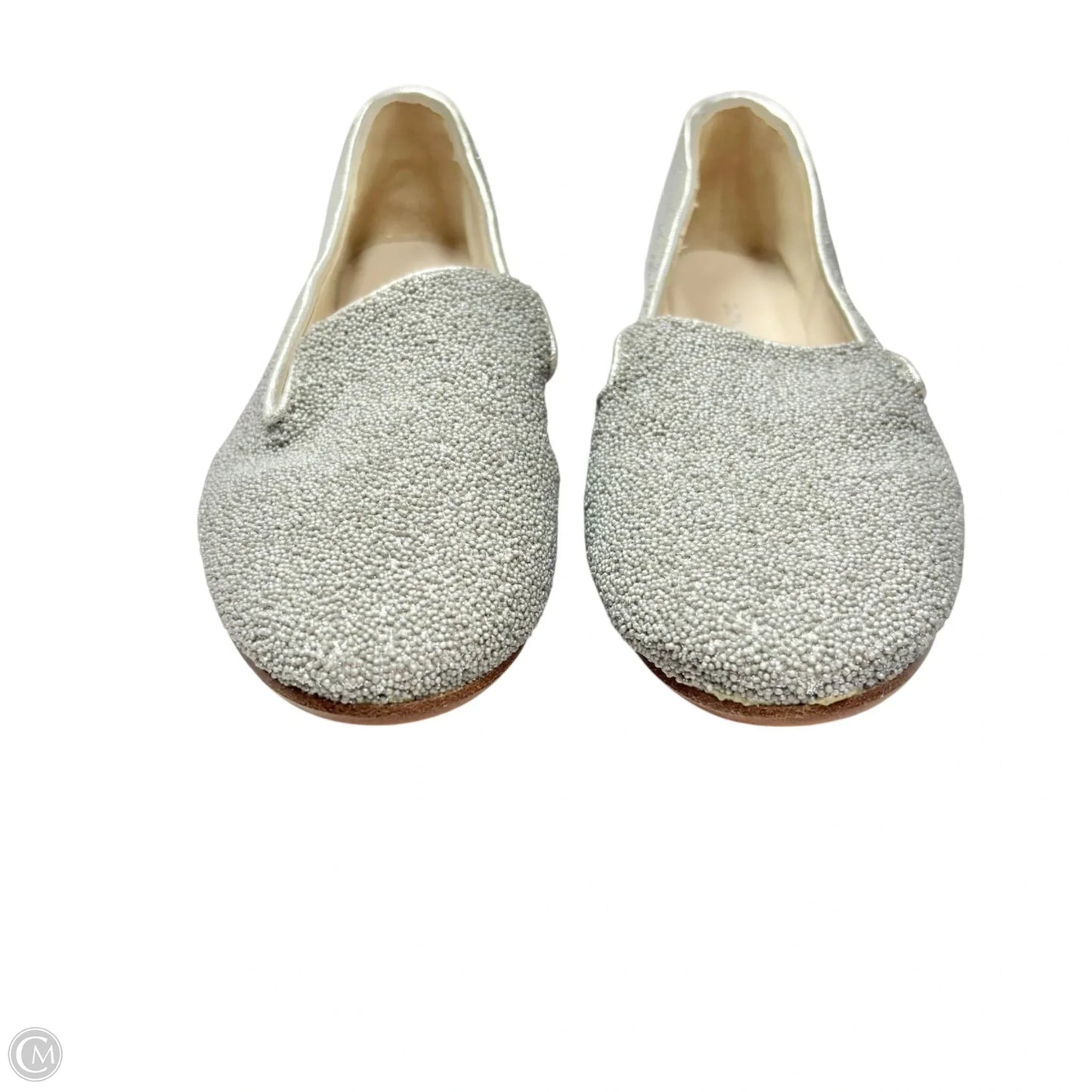 Shoes Flats By Donald Pliner In Silver, Size: 6