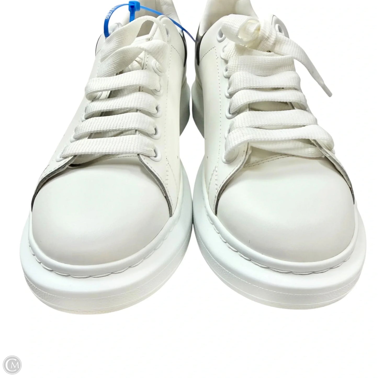 Shoes Luxury Designer By Alexander Mcqueen In White, Size: 10.5
