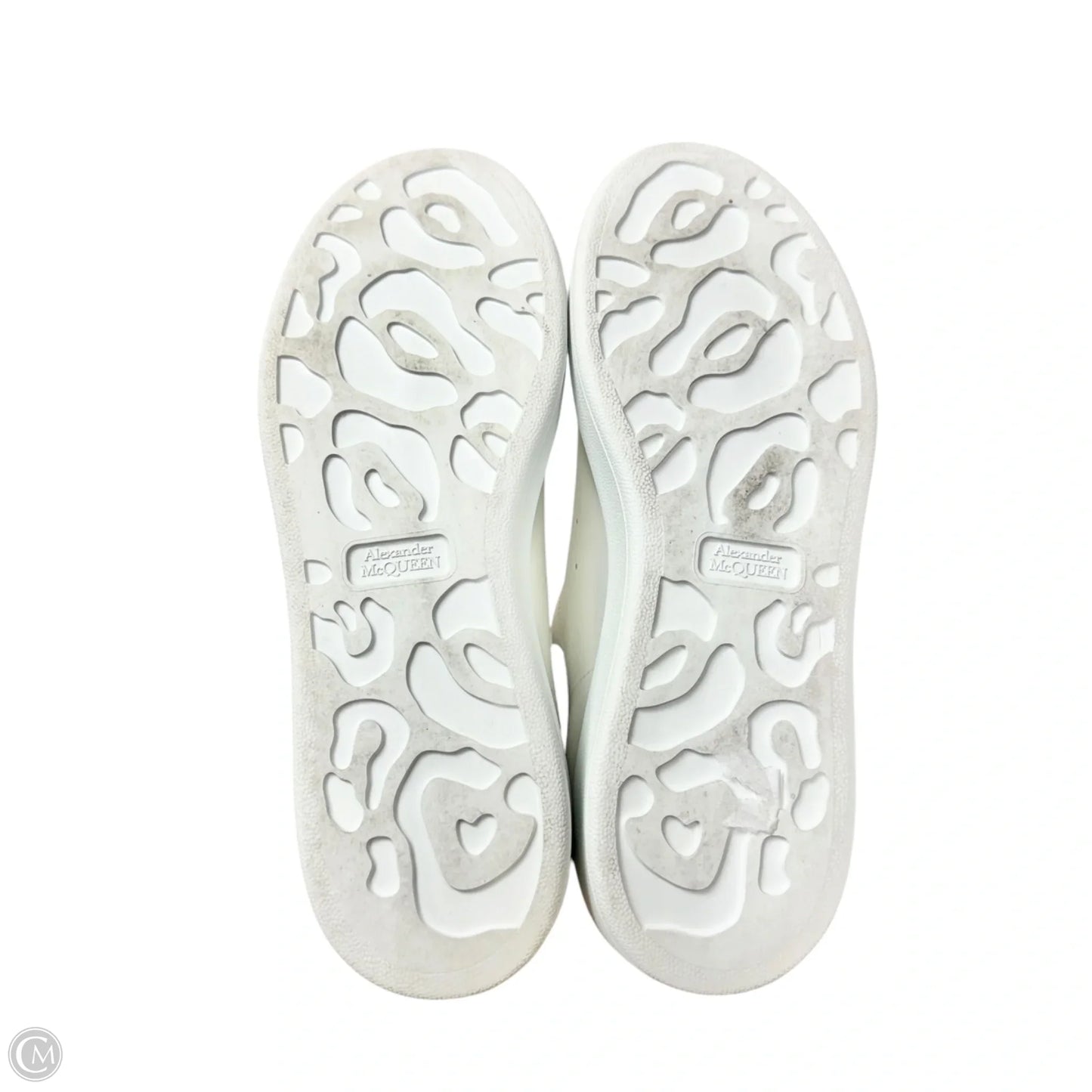 Shoes Luxury Designer By Alexander Mcqueen In White, Size: 10.5
