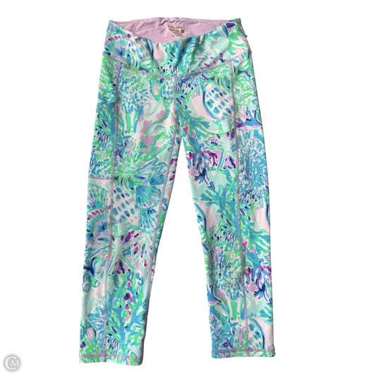 Pants Designer By Lilly Pulitzer In Blue & Green, Size: S