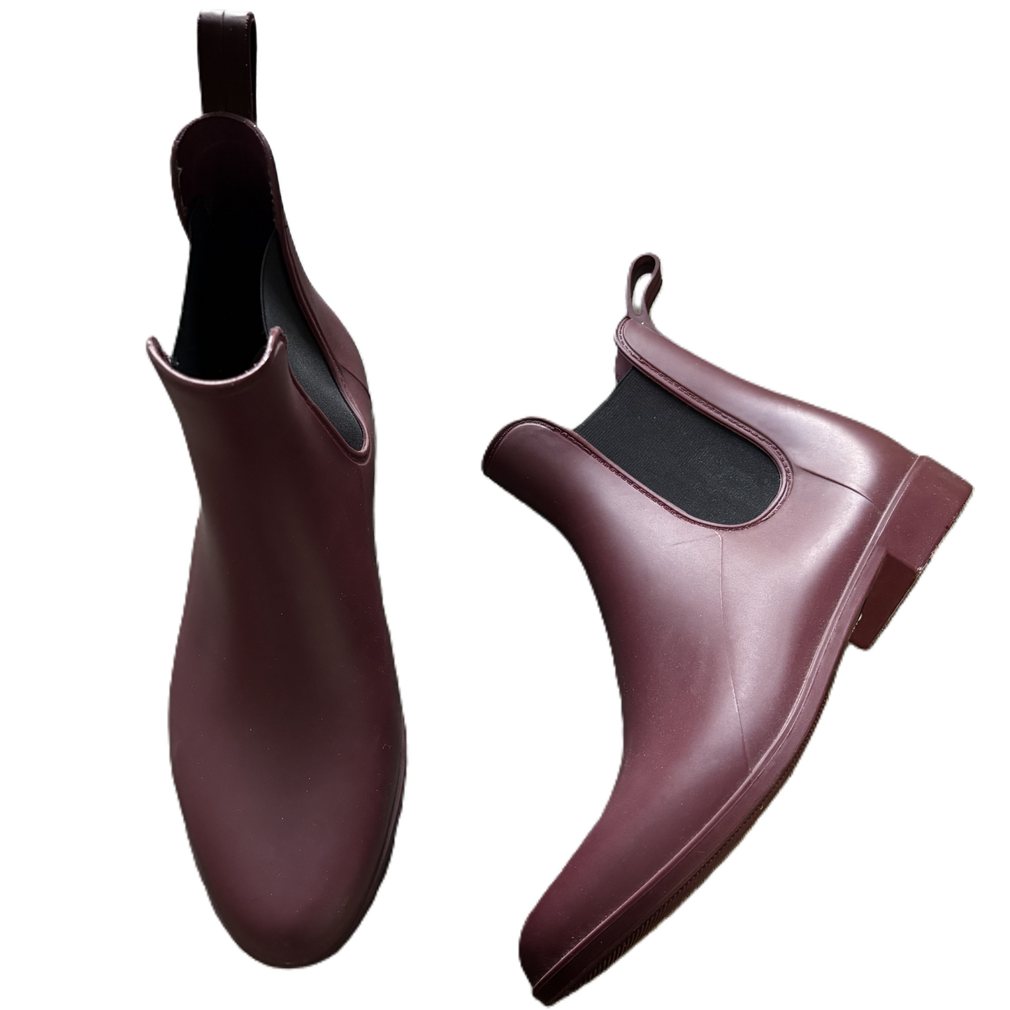 Boots Rain By Capelli In Maroon, Size: 11