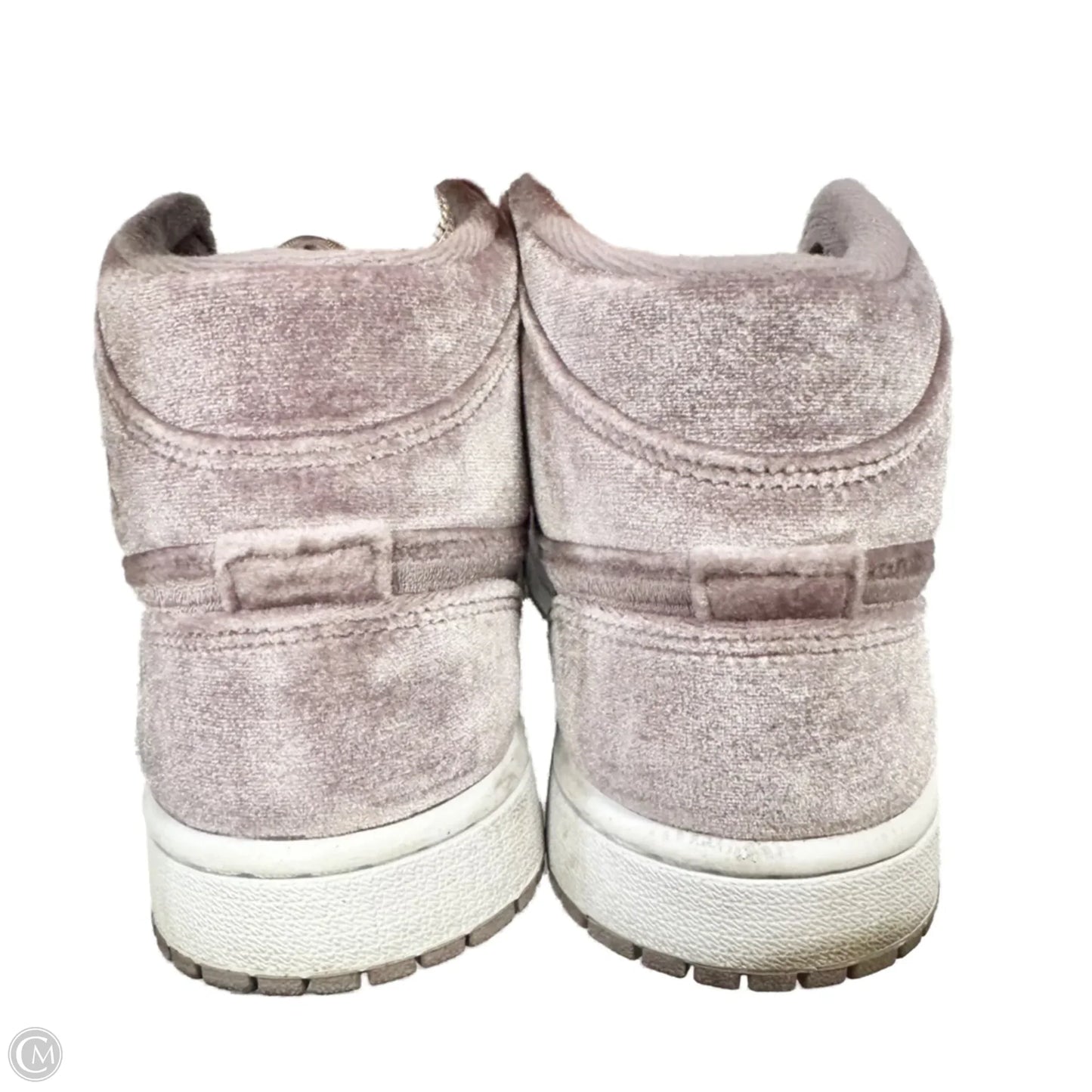 Shoes Luxury Designer By Jordan In Purple, Size: 8.5