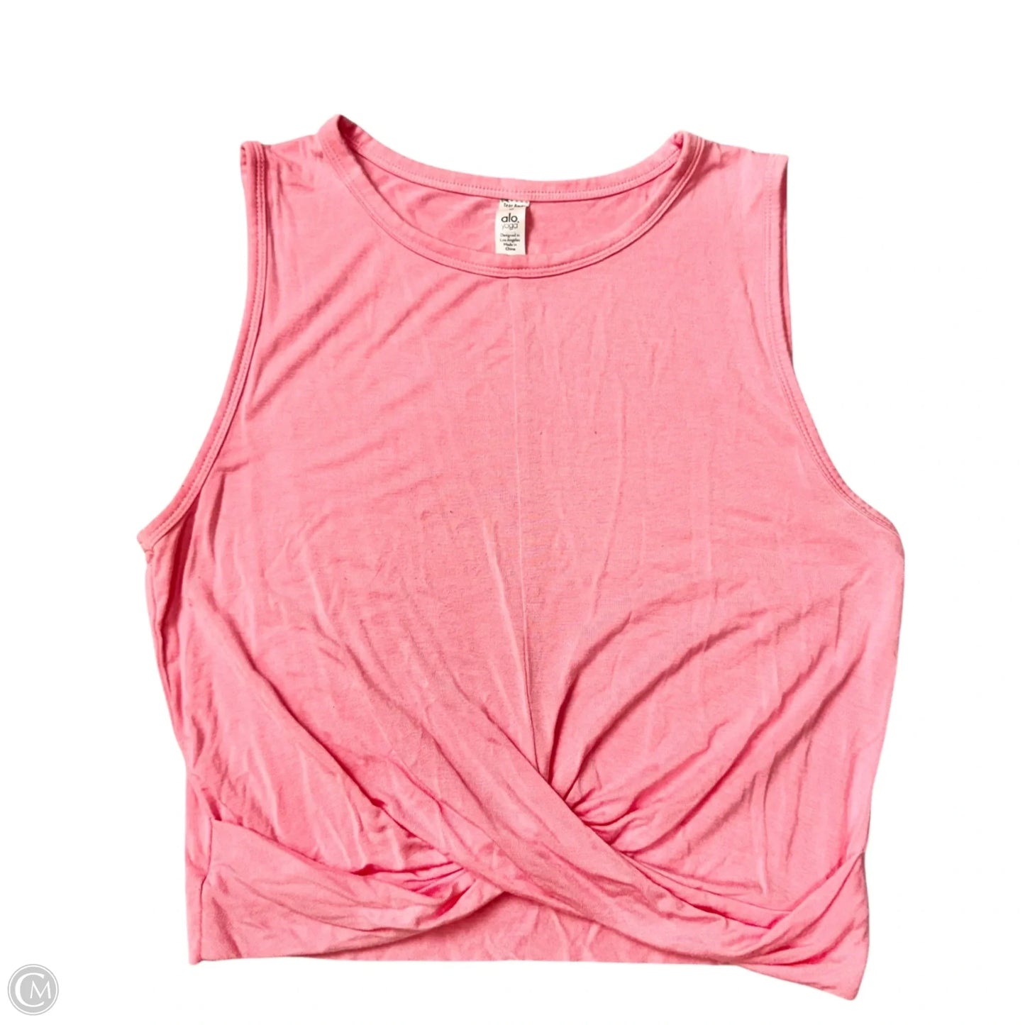 Athletic Tank Top By Alo In Pink, Size: S