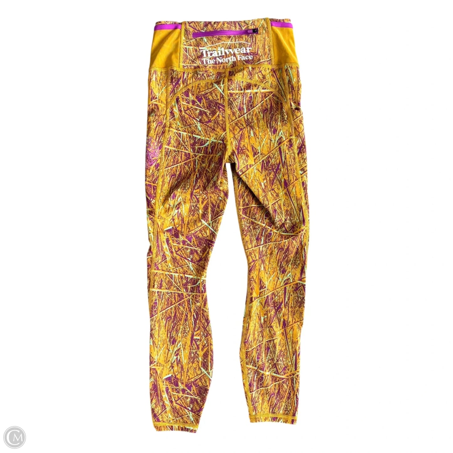Athletic Pants By The North Face In Yellow, Size: S