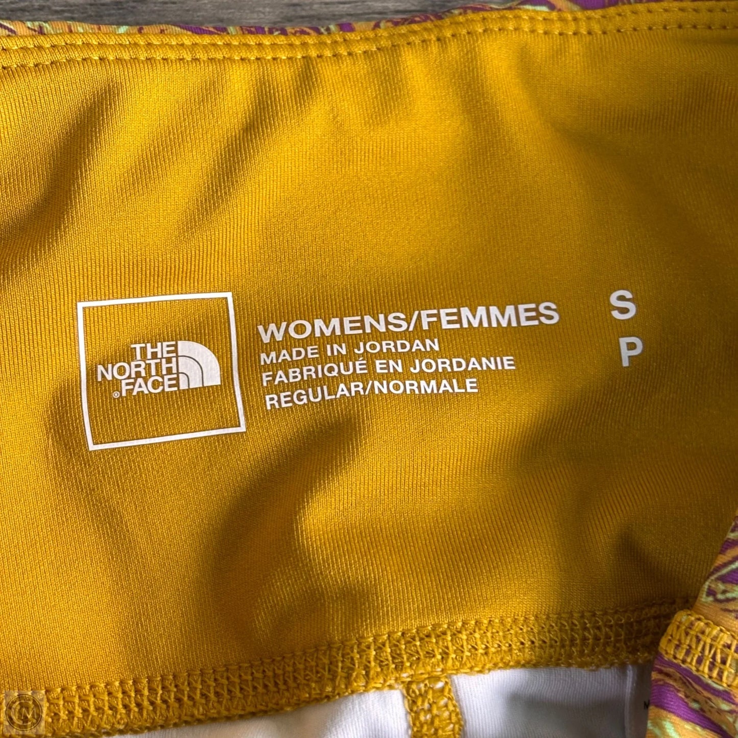 Athletic Pants By The North Face In Yellow, Size: S