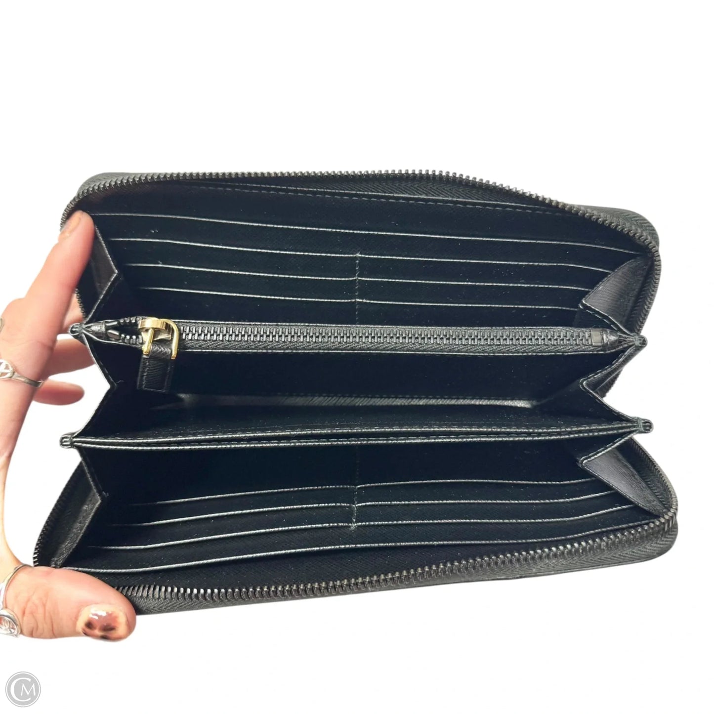 Wallet Luxury Designer By Prada, Size: Medium