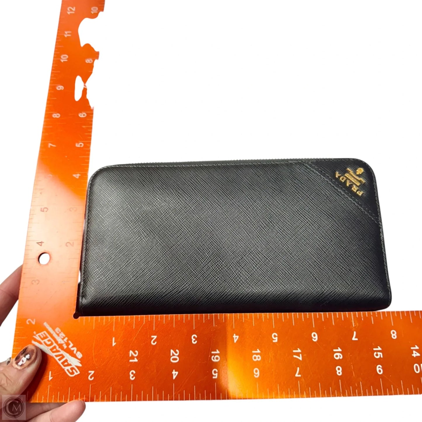 Wallet Luxury Designer By Prada, Size: Medium