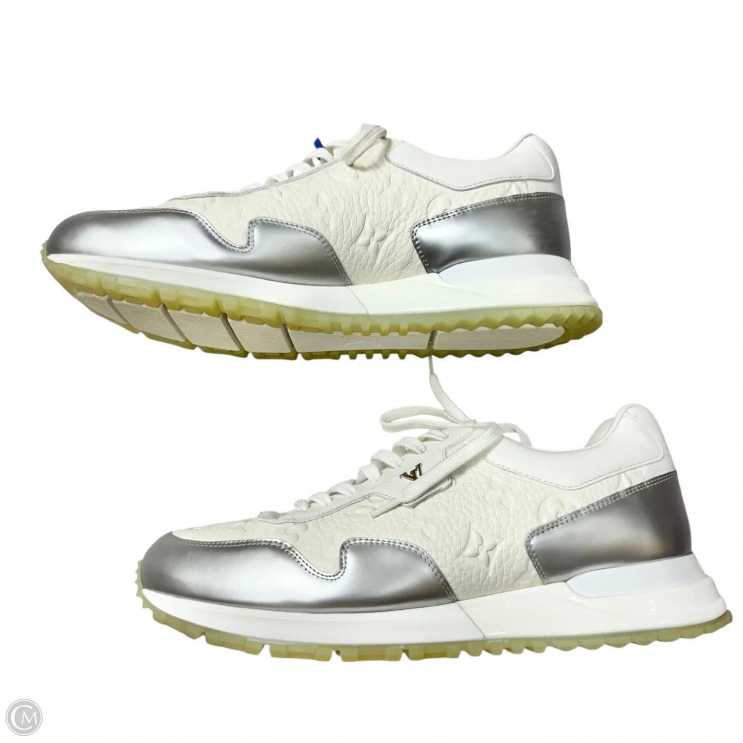 Shoes Luxury Designer By Louis Vuitton In White, Size: 9