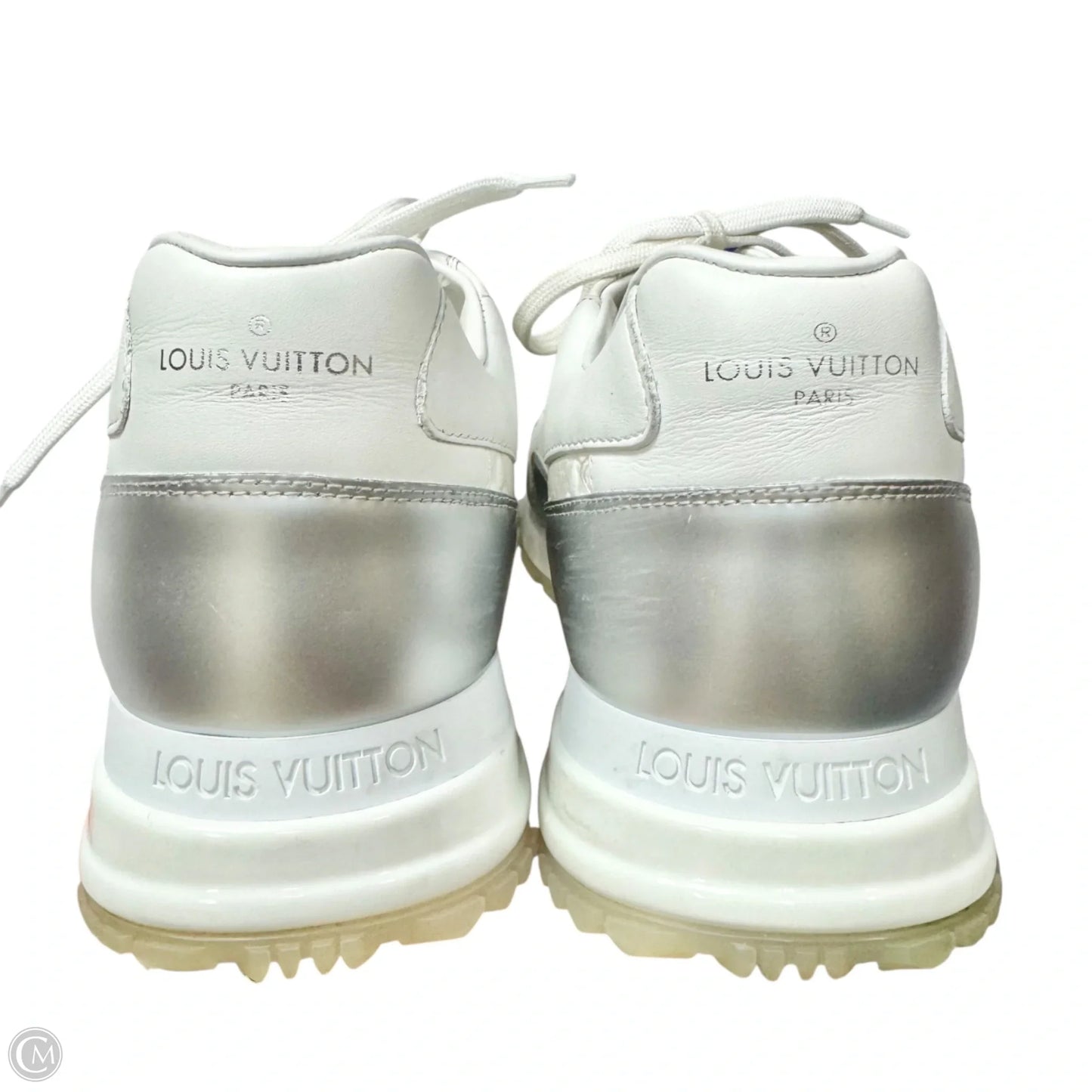 Shoes Luxury Designer By Louis Vuitton In White, Size: 9