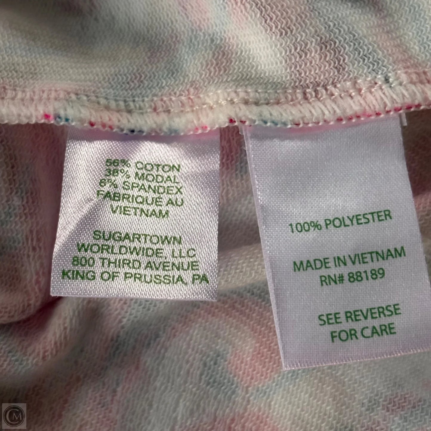 Jacket Designer By Lilly Pulitzer In Pink & White, Size: S