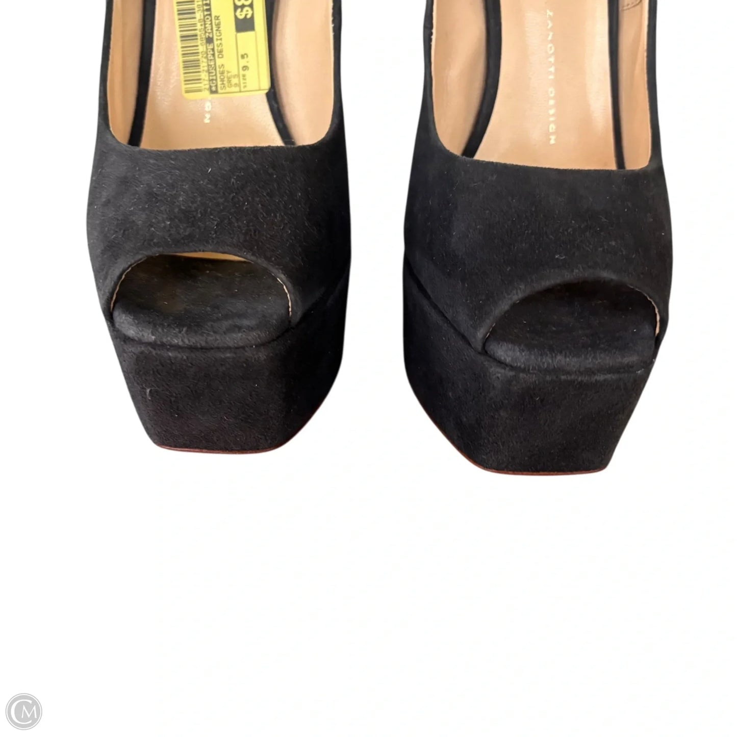 Shoes Designer By Giuseppe Zanotti In Grey, Size: 9.5