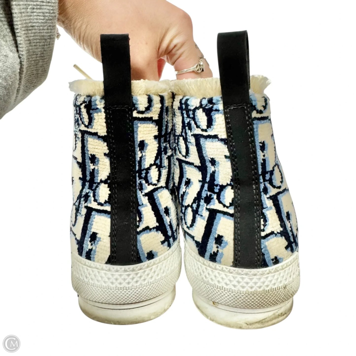 Shoes Luxury Designer By Dior In Blue, Size: 8.5